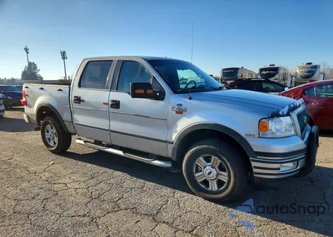2005 Ford F150 Supercrew from USA, damaged, VIN 1FTPW14555KC97416